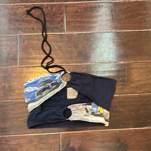 Furst of a Kind Race Car Crop Top